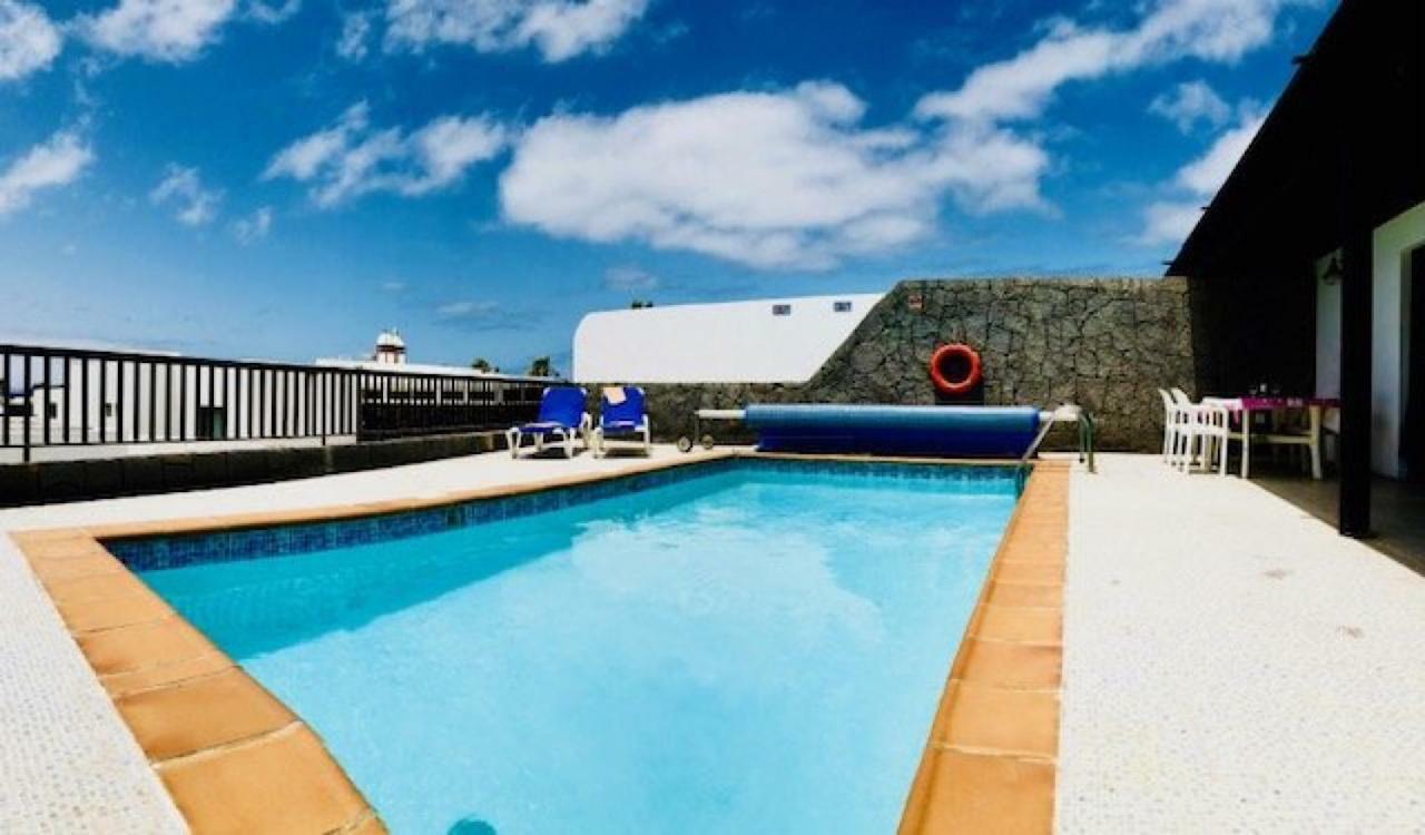 Villa Neptuno With Private Pool, Sea View, Sat-Tv & Free Wifi Playa Blanca  Exterior foto